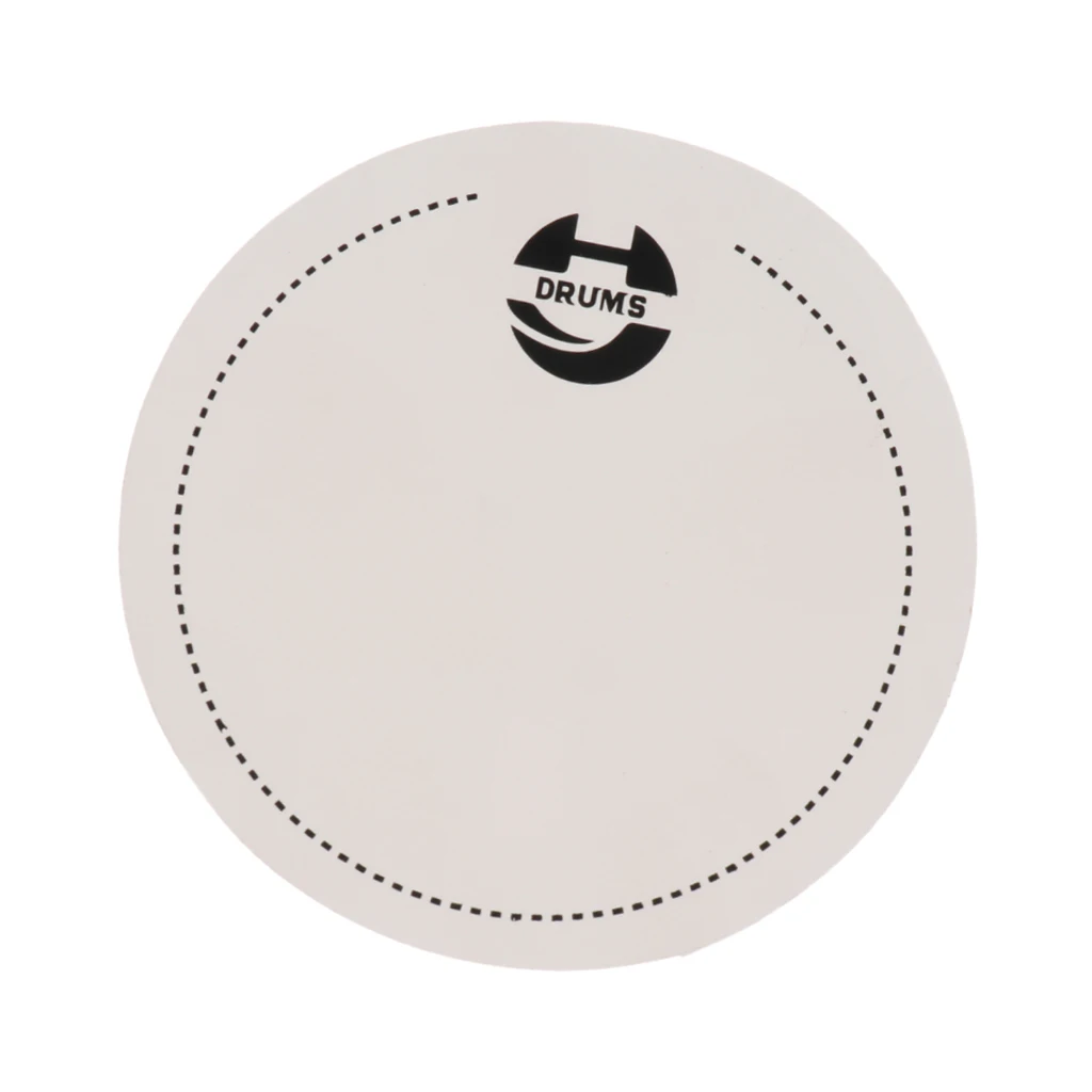 Single Step Bass Drum Head Pad Impact Patch Drumhead Protector for Percussion Instrument Parts Drums Accessories