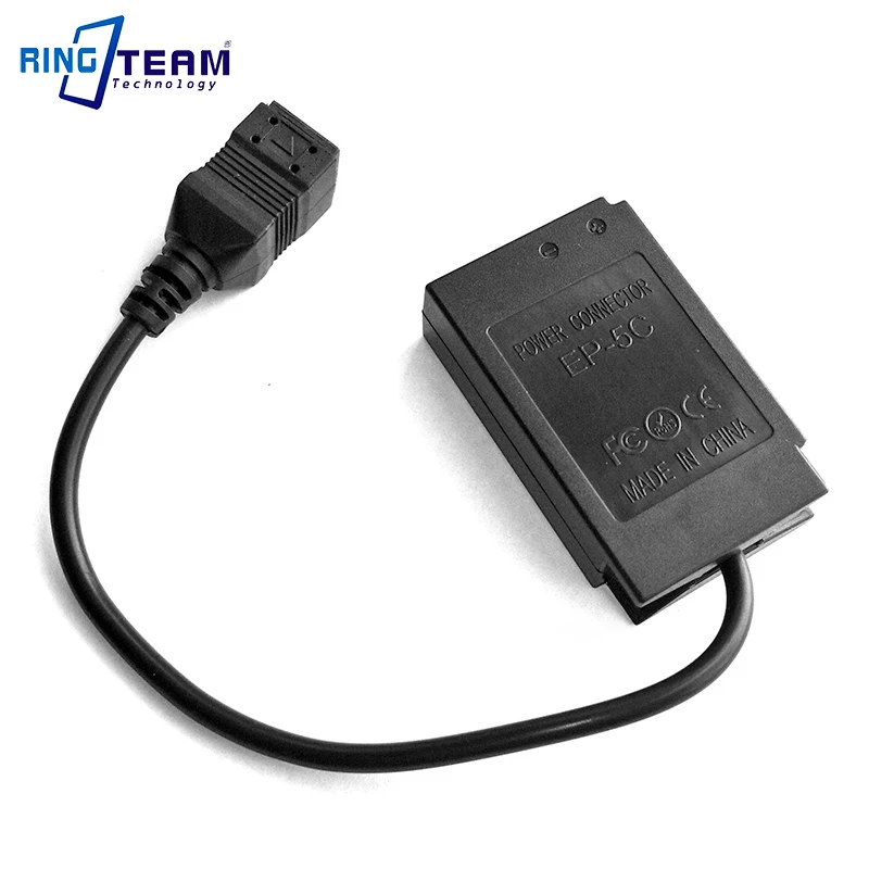 Power Connector EN-EL20 Dummy Battery EP-5C DC Coupler for Nikon