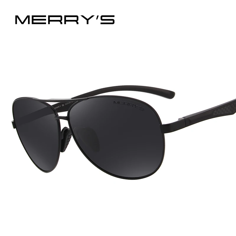 MERRYS мужские солнцезащитные очки пилота HD поляризованные очки Брендовые поляризованные солнцезащитные очки S8228