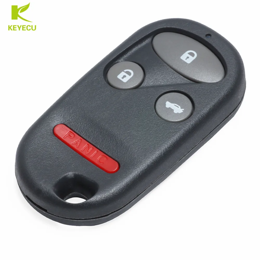 KEYECU New Replacement Keyless Entry Remote Car Key 3+1 Button Fob