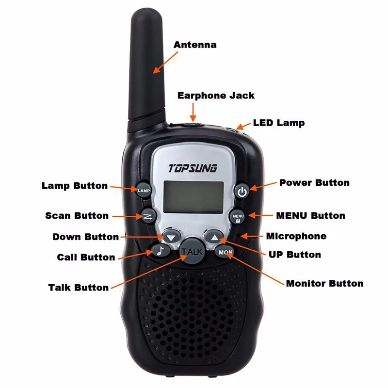 T388 walkie talkies (8)
