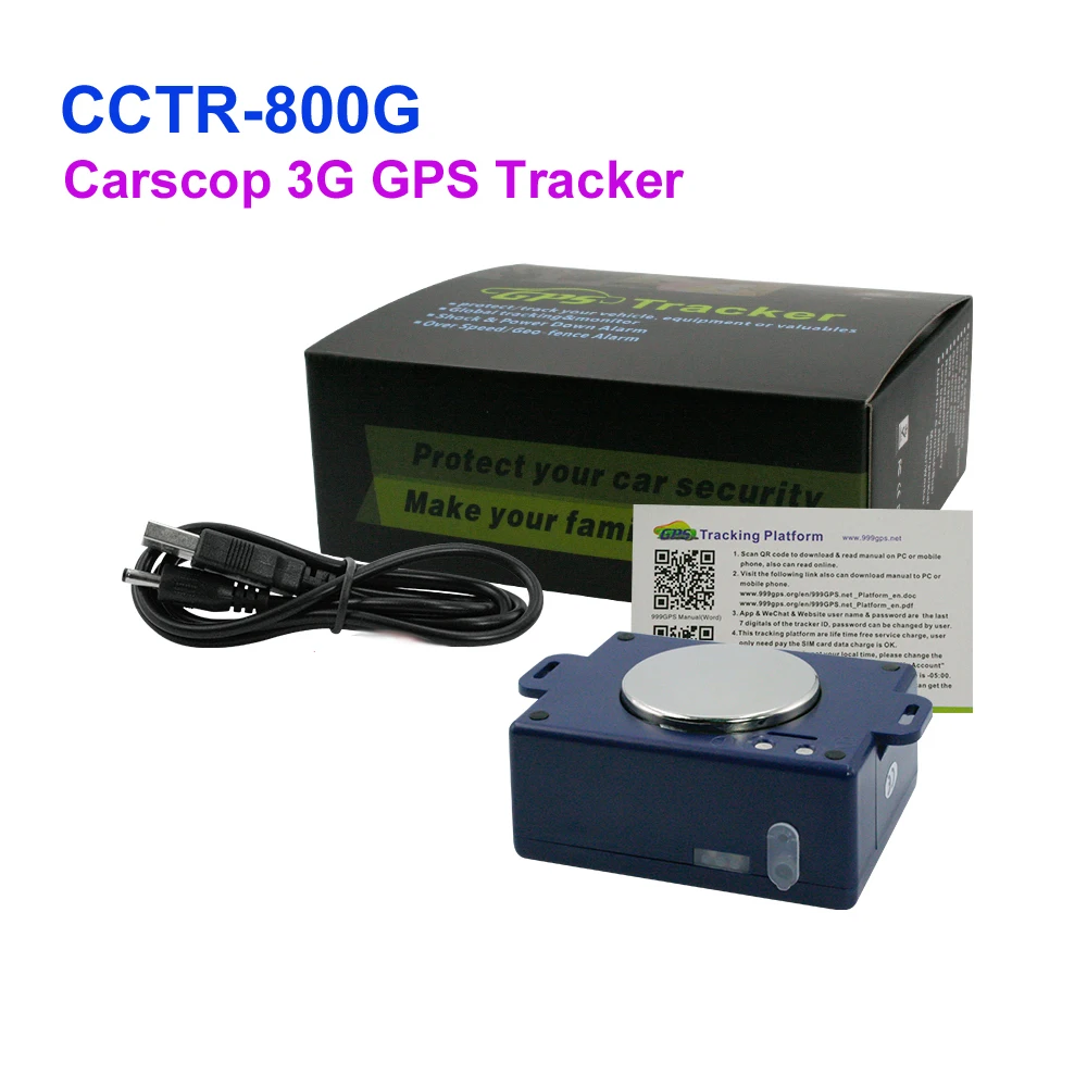 3G GPS Tracker Waterproof Portable CCTR 800G With Strong Long