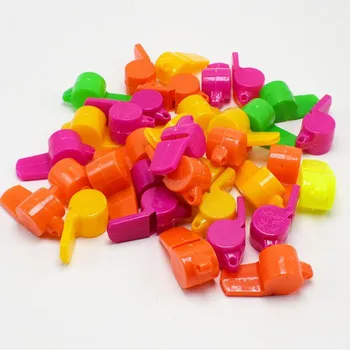 

Mini Plastic Whistle Kids Toys Whistles Bar KTV Nightclub Noise Maker Cheering Props Halloween Party Supplies