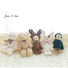 Jane Z Ann Новорожденный ребенок Фотография помощник реквизит плюшевый маленький мишка кукла студия аксессуары для фотосессии 2 цвета 12 см