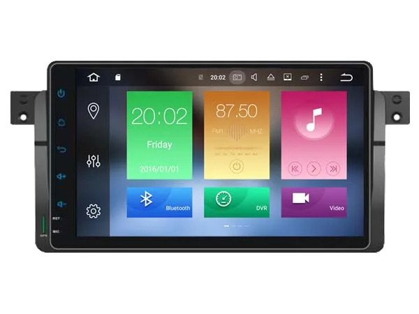 Clearance Android 8.0 octa core 4GB RAM car dvd player for BMW E46 M3 1998-2005 ips touch screen head units tape recorder radio with gps 1