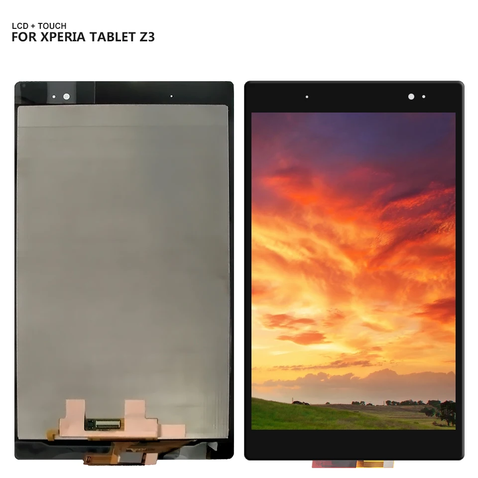 ЖК-дисплей 8 дюймов для Sony Xperia Tablet Z3 SGP611 SGP612 SGP621 сенсорный экран с цифровым