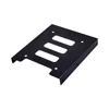 CHIPAL 2.5 Inch SSD HDD To 3.5 Inch Metal Mounting Adapter Bracket Dock Hard Drive Holder skids For PC Hard Drive Enclosure ► Photo 2/6