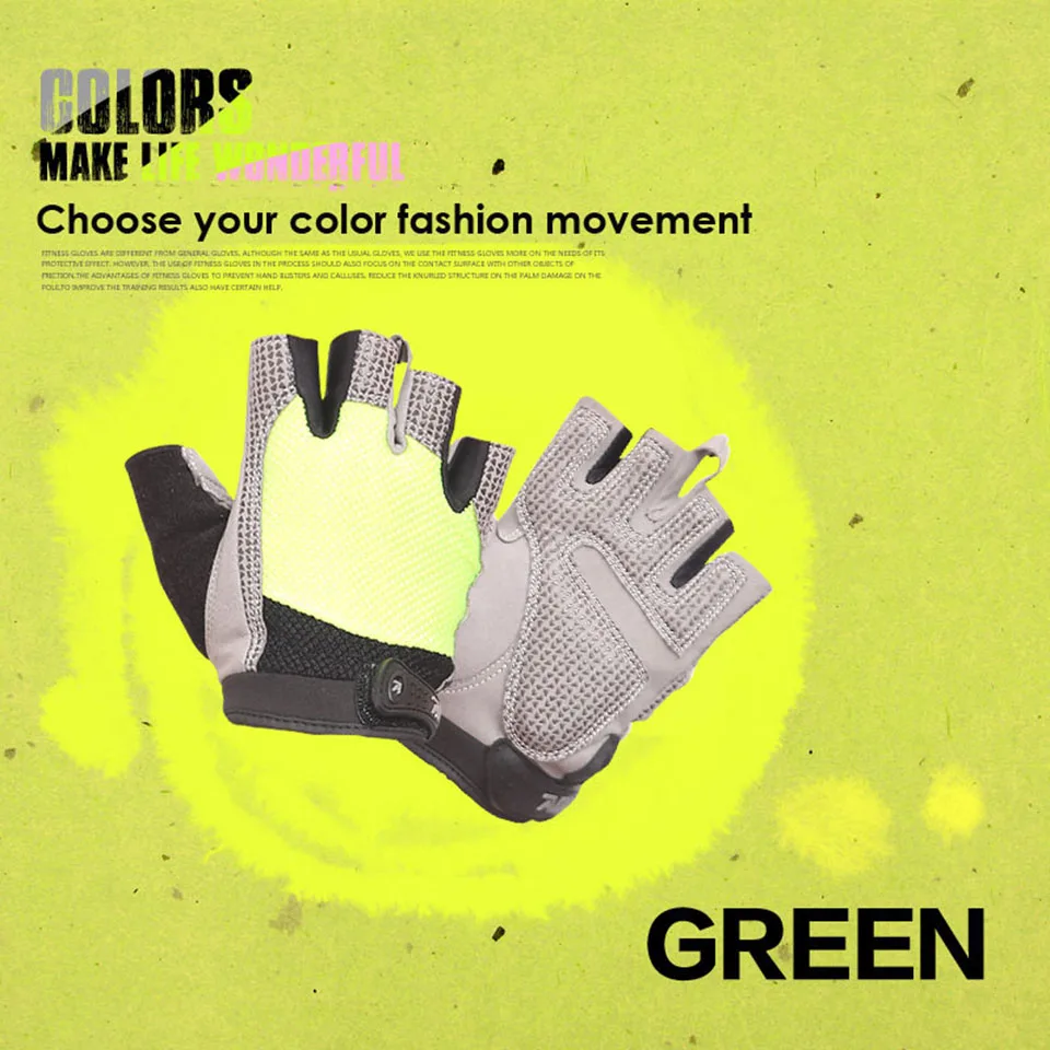 AOLIKES Gym Body Building Training Sports Fitness Weight Lifting Gloves Men Women Custom Fitness Exercise Training Gym Gloves