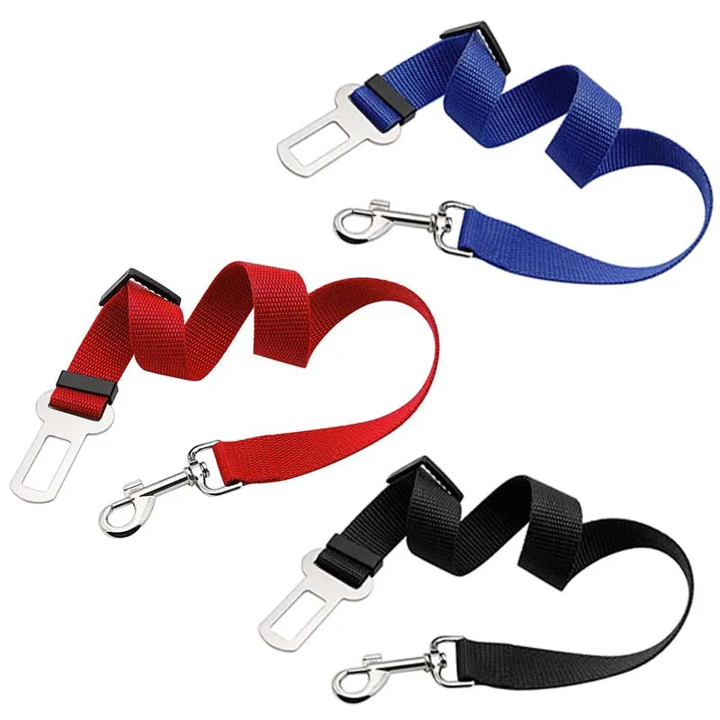 Pet Dog Car Safety Seat Belt Adjustable Clip Lead Leash for Dogs Pet Puppy Hound Vehicle Seatbelt car styling