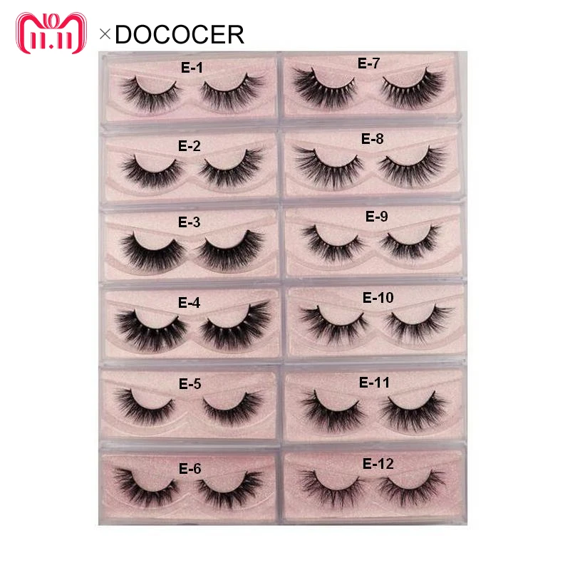 

Mink Eyelashes 3D Mink 100% Cruel Eyelashes Handmade Natural Reusable Small Eyelashes False Eyelash Makeup Eye