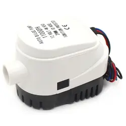 Dc 12V 1100Gph погружной водяной насос 12 V, Автоматический Трюмный насос для лодки с автоматическим поплавковым переключателем, электрический