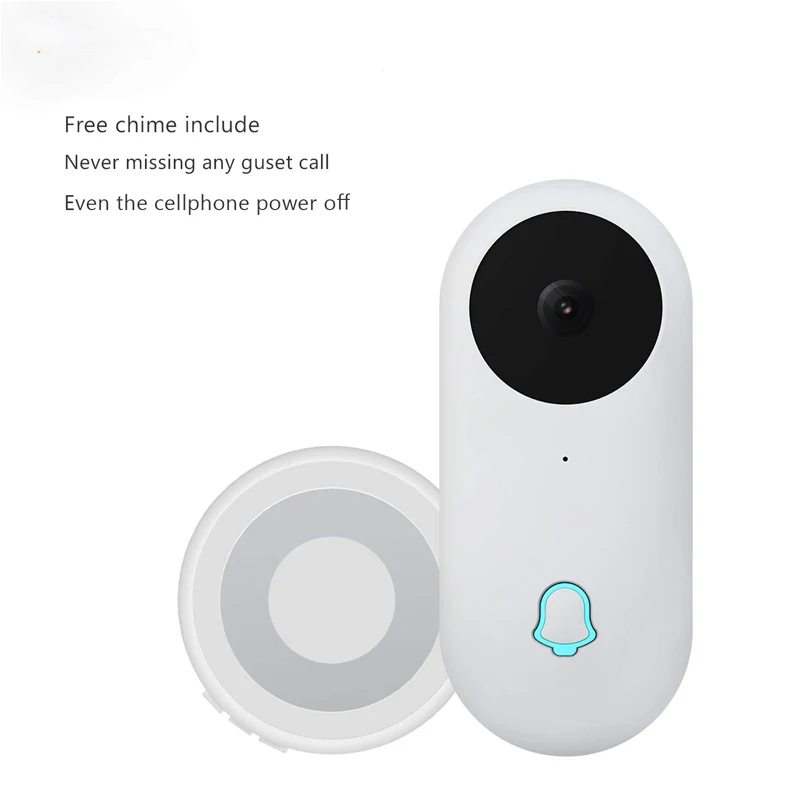 Wireless video doorbell full hd 1080P intercom home door camera mobile phone real-time smart monitoring | Безопасность и защита