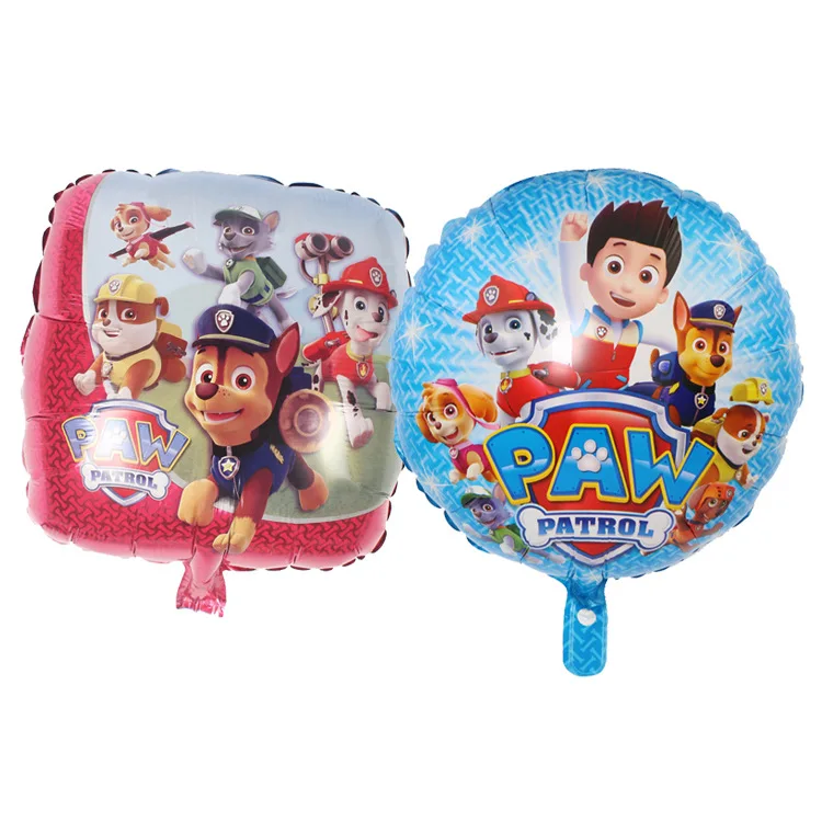 Новинка, Paw Patrol, украшение на день рождения, фигурки, игрушки, Paw Patrol, воздушные шары, вечерние, декор для комнаты, Чейз, Marshall, баллон, детские игрушки для девочек