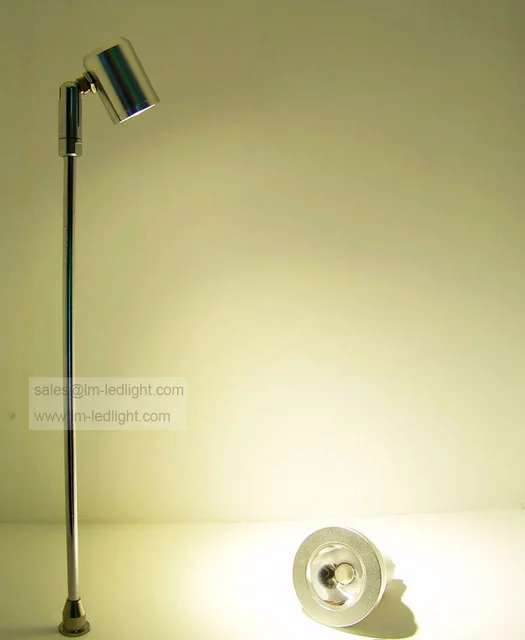 Led licht display stand spotlight in zilver/zwart aluminium sieraden ... Led licht display stand spotlight in zilver/zwart aluminium sieraden ...