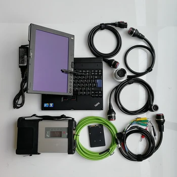 

MB Star C5 V03/2020 Software DTS Monoca in 360GB SSD and Used Laptop X200T 4G for Code Reader and Scan Auto Diagnosis Tools