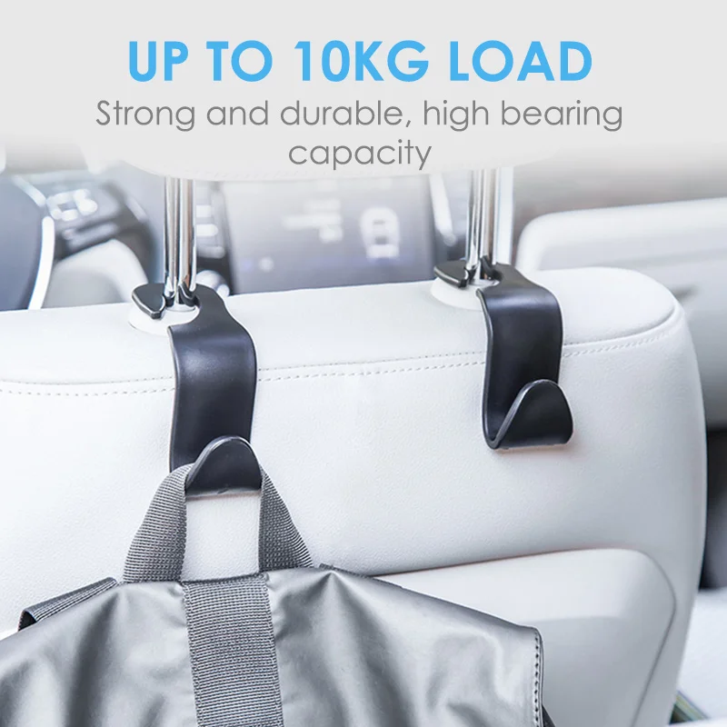 

1pcs Universal Auto Car Hooks Hangers Organizer Headrest Mount Storage Hooks House Storage Simple Styling Auto Seat Back Hooks