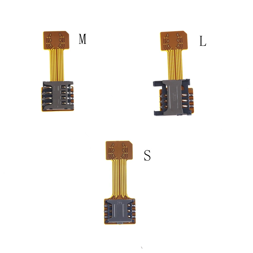 Нано микро мини адаптер для sim карт двойной двух SIM Micro SD удлинитель Xiaomi Redmi Samsung Phone
