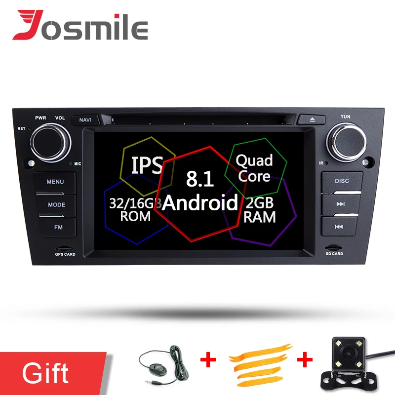 Android 8 1 автомобильный стерео аудио GPS dvd-плеер Wifi SWC FM для BMW/320/328/3 серии E90/E91/E92/E93