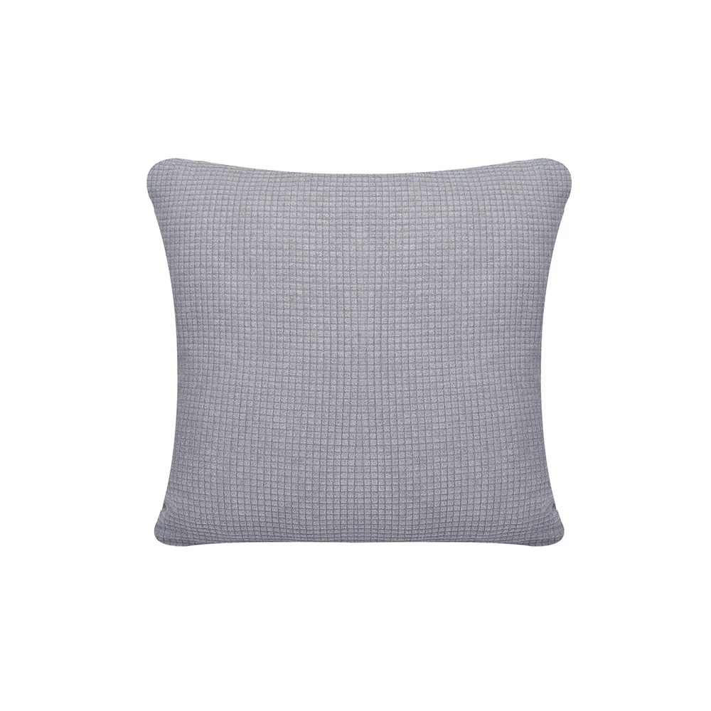 40*40 см, однотонный чехол для подушки из полиэстера, квадратный чехол для подушки, непромокаемый плед, однотонный чехол для подушки s для спальни - Цвет: LGY