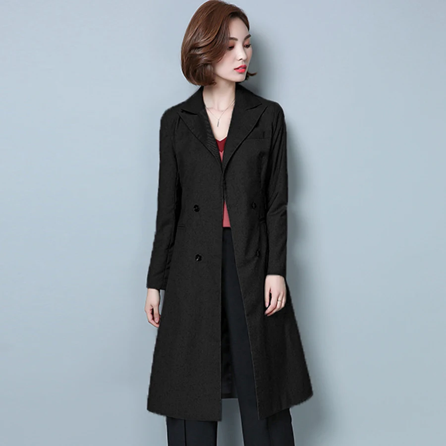 Buy Women Long Blazer Jackets New Solid Casual Formal