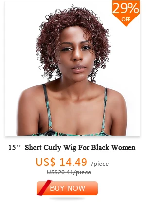 Короткие натуральные волнистые парики синтетические волосы коричневый афро волосы парик 11 ''африканские парики для черных женщин термостойкие Голливуд