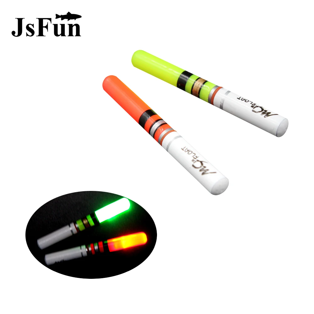 JSFUN 2 قطعة الإلكترونية مضيئة الصيد تعويم مع CR322 بطارية البلاستيك LED تعويم ل المياه الداكنة ليلة الصيد معالجة YF02 JSFUN 2 قطعة الإلكترونية مضيئة الصيد تعويم مع CR322 بطارية البلاستيك LED تعويم ل المياه الداكنة ليلة الصيد معالجة YF02