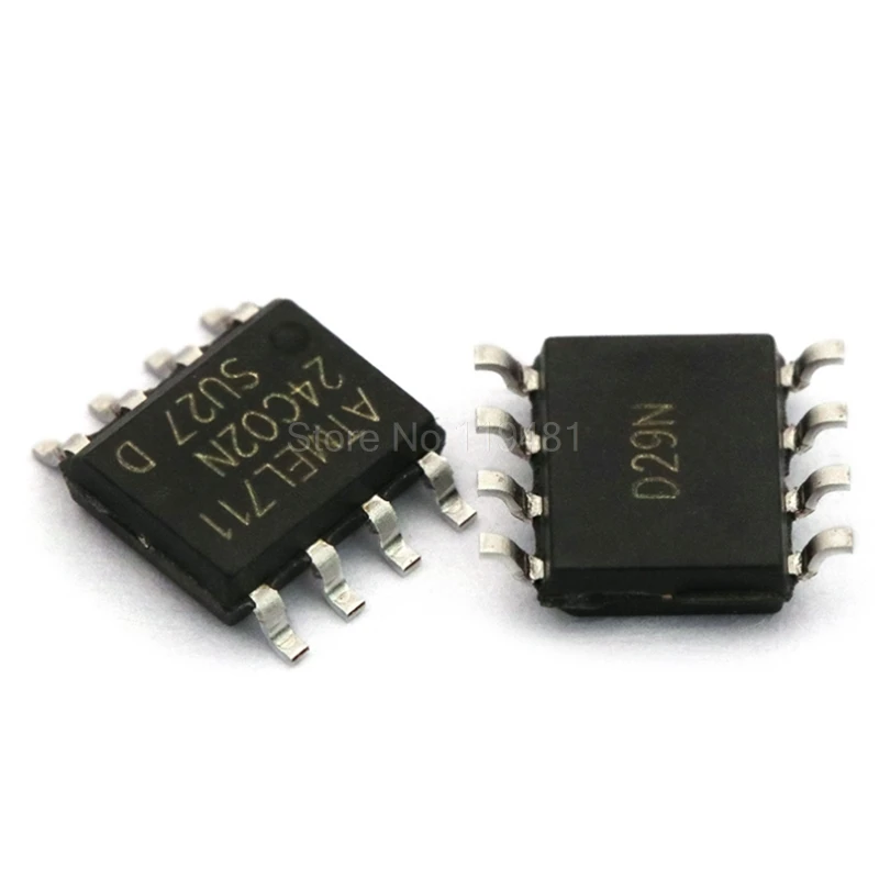 M24C02-WMN6TP памяти EEPROM IC 2Kb (256x8) IC 400 кГц 900ns 8-так