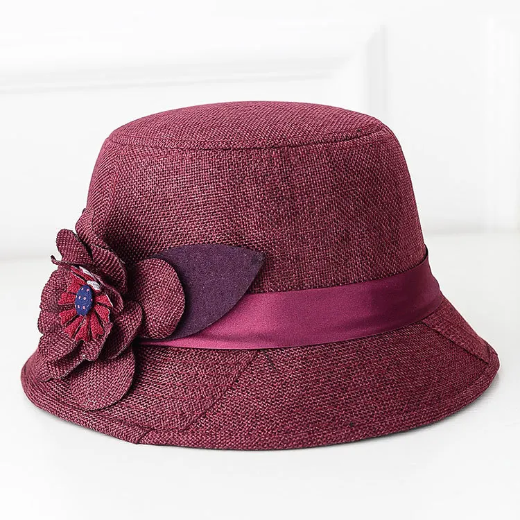 Women Fedoras Girls Hats Linen Women Caps Unique Cute Wool Winter