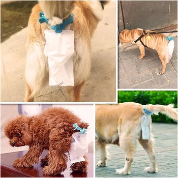 

Disposable pet dog toile Waste Poop Bag Clean Up Shit Packs Scooper Dog Training Litter Box Puppy Chihuahua Pet Supplies