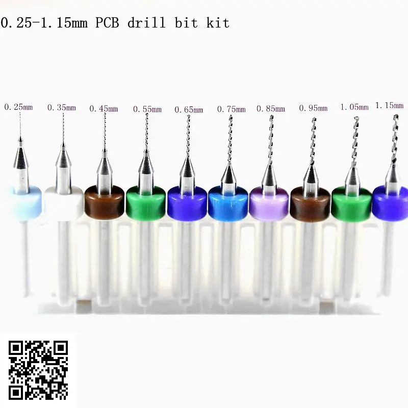 0.25-1.15mmPCB drill bit kit