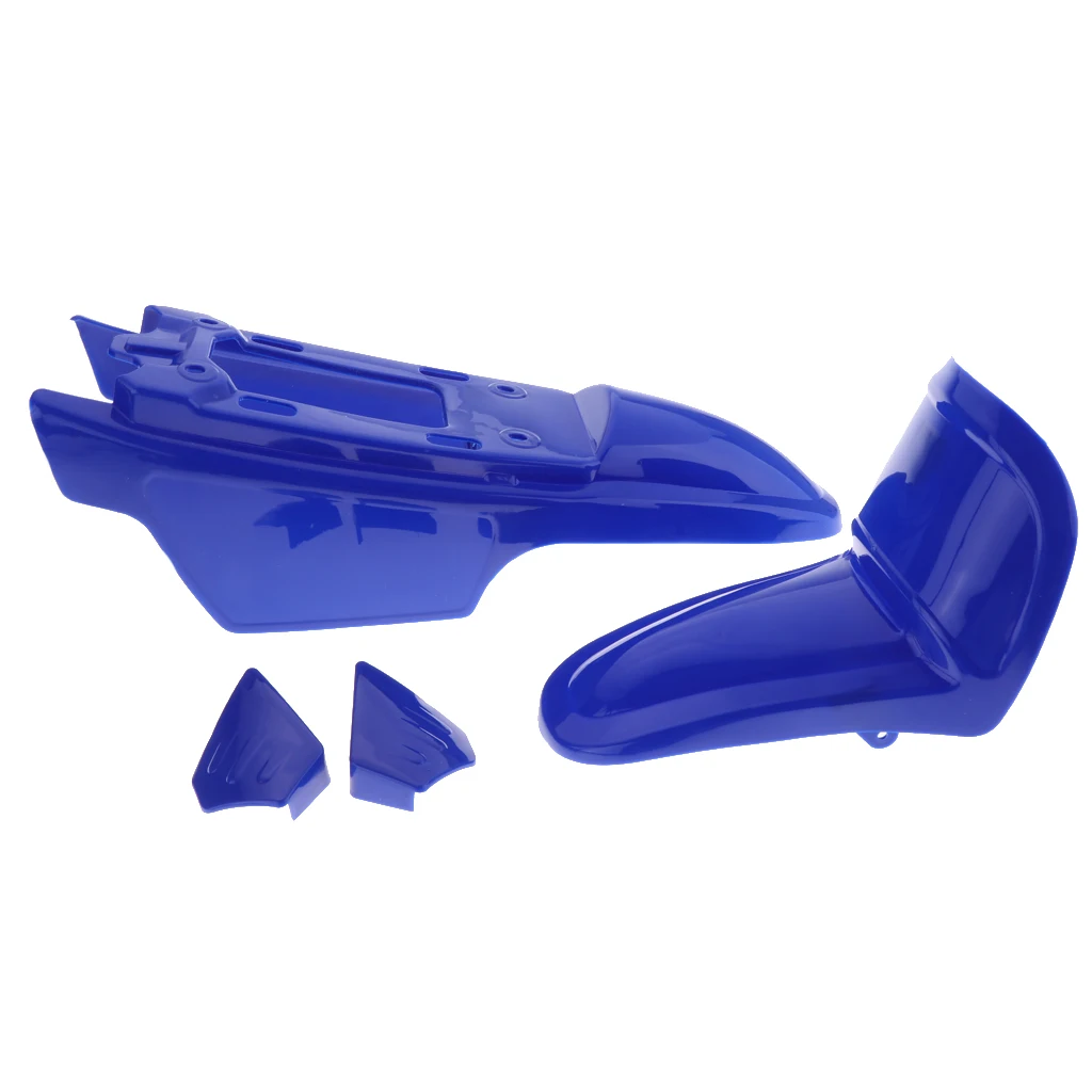 2 Pcs Motorcycle Plastic Fender Front Rear Quick Release Motorcycle Fender For Yamaha PW50 PY50 PW PY 50