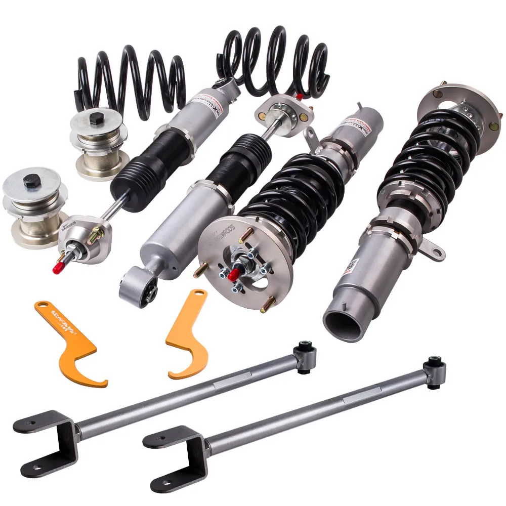 Для BMW E46 комплект подвески Coilover 98-05 330xd 330d 330i 328i 318i пружинная стойка 320i 323i 325i M3