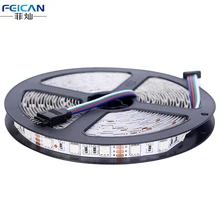 DC12V 5M/Roll 60LED/m 300Leds RGB/White/Warm White/Red/Green/Blue/Yellow LED Strip SMD5050 IP65/IP20 Optional Flexible Led Strip
