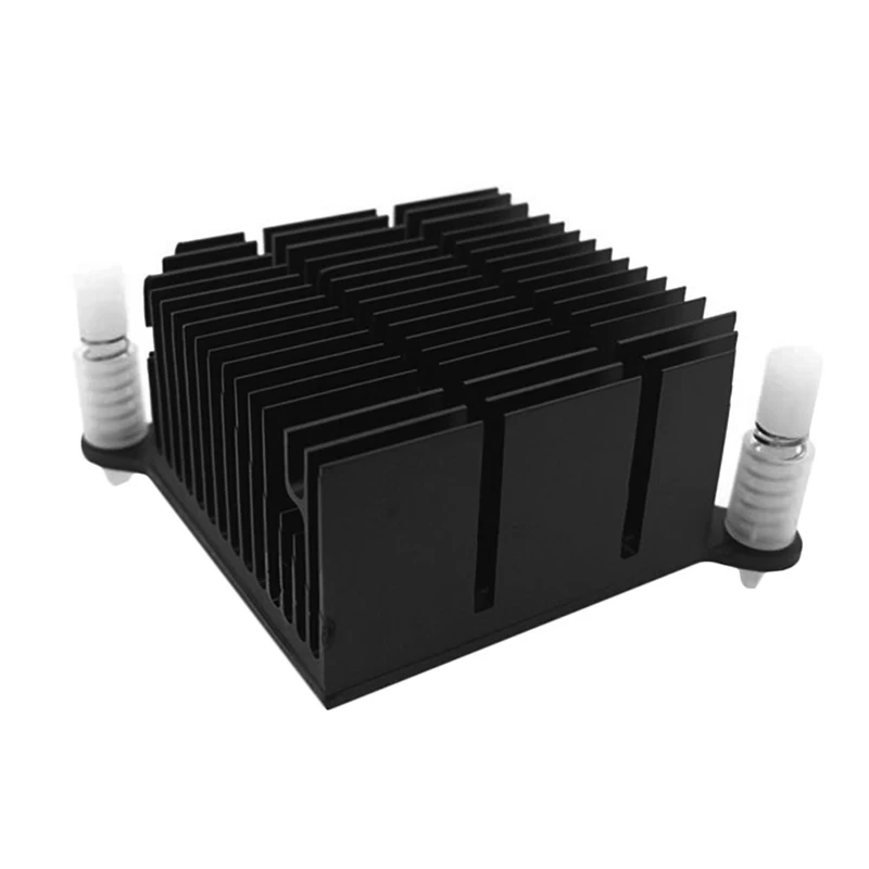 

1 Set Aluminum 40 * 40 * 20mm 59mm Pitch Hole Diagonal Motherboard Chip Heat Sink Long Use