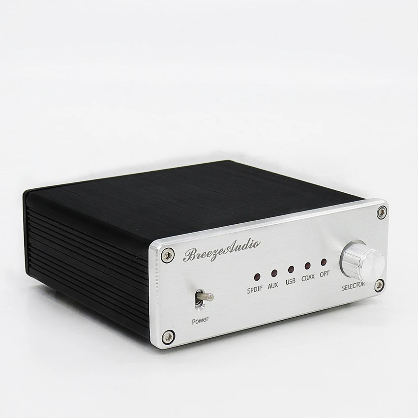 Аудио декодер Breeze AK4490 + AK4118 XMOS USB DAC поддержка коаксиального/оптического/USB входа