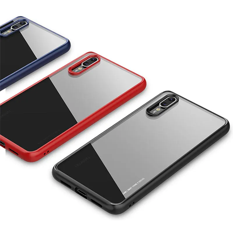 Portefeuille For Huawei P20 Pro Case Luxury Hard Back Phone Cover Silicone TPU Frame Case For Huawei P20 Lite Fundas Accessories (3)