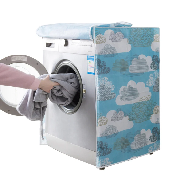 

Home Washing Machine Storage Organizer Dust Covers Washer Lid Appliance Waterproof Protector Coat Case Organization Accessories