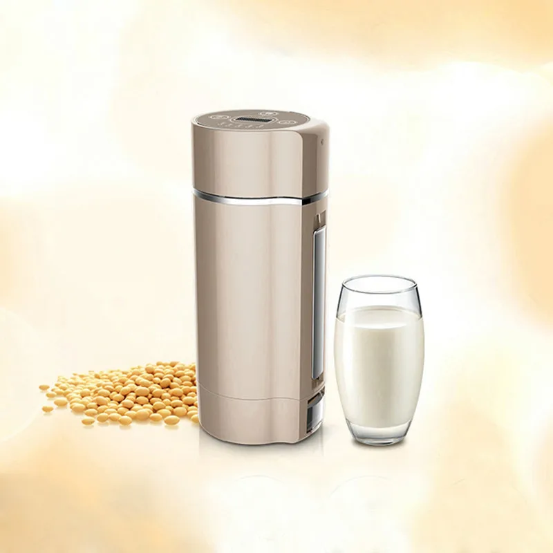 Мини автоматическая соевое молоко Соя-bean машина для молока передвижная для зерна кофемолка соковыжималка из нержавеющей стали машина блендер для детского питания