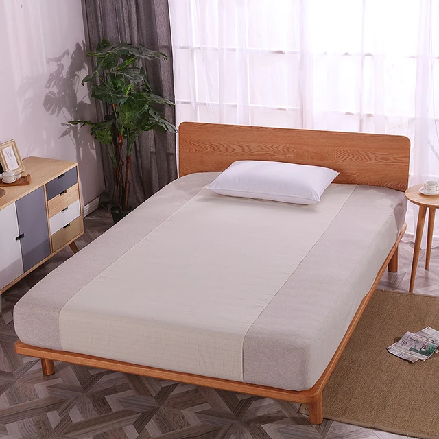 Grounded Half bed sheet 60*265cm Improved circulation Not included pillow cases conductive fabric for good health better sleep 2