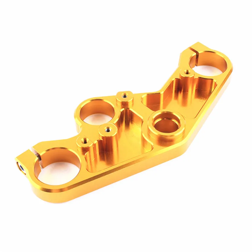

CNC Aluminum Front End Upper Top Clamp Triple Tree For Yamaha YZF R1 2004 2005 2006 motorcycle accessories Gold