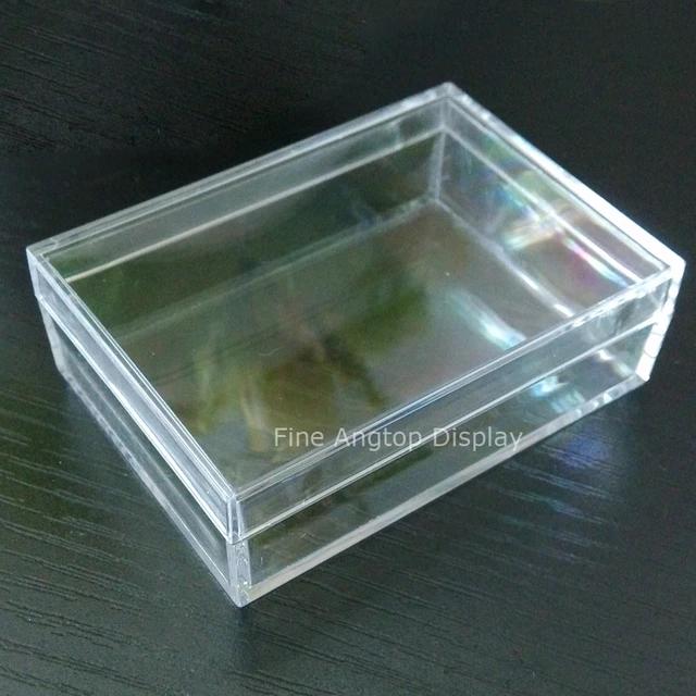 Clear plastic jewelry box online