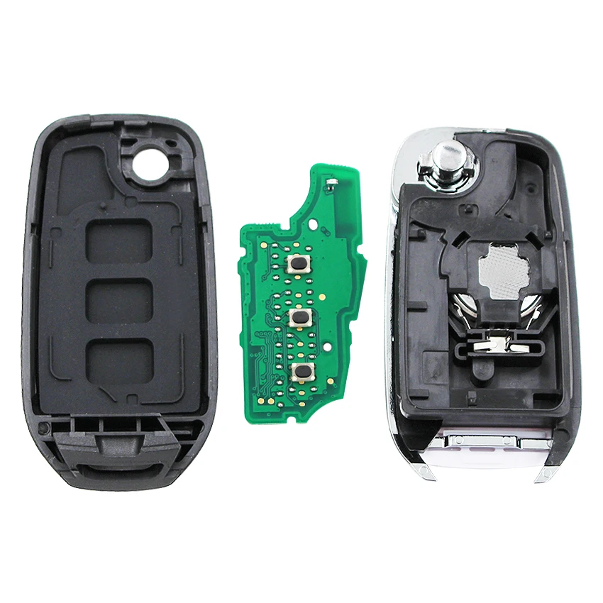 3 кнопки дистанционного ключа 433 МГц PCF7961 4A чип для Renault Kadjar Captur Megane Symbol 2013 2017 CWTWB1G767