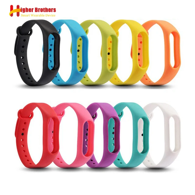 Горячая Распродажа силиконовый ремешок Xiaomi Mi Band 2 браслет s Ремешок Браслет Miband