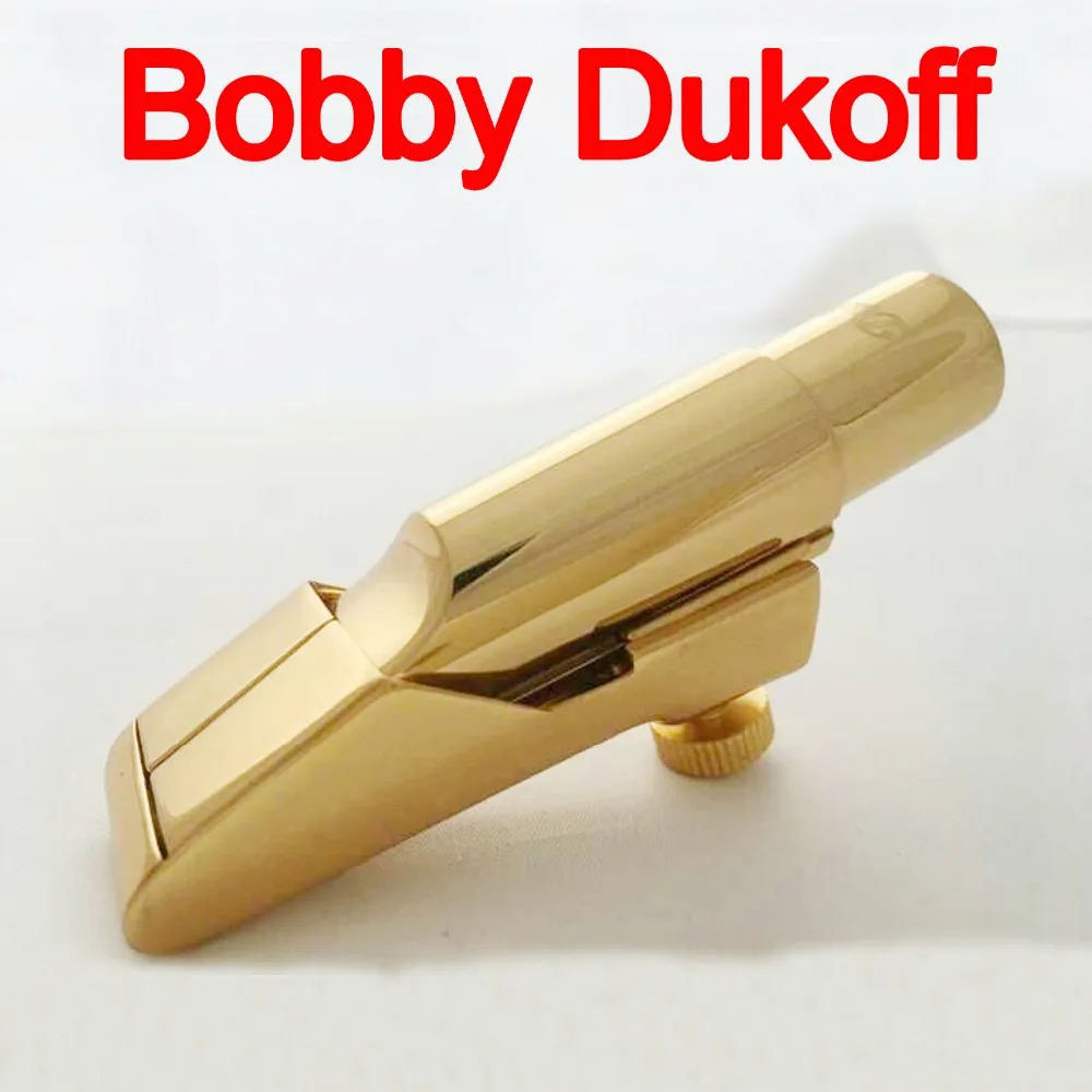 Brand New Bobby Dukoff Gold Plated Tenor Soprano Alto Saxophone Mouth
