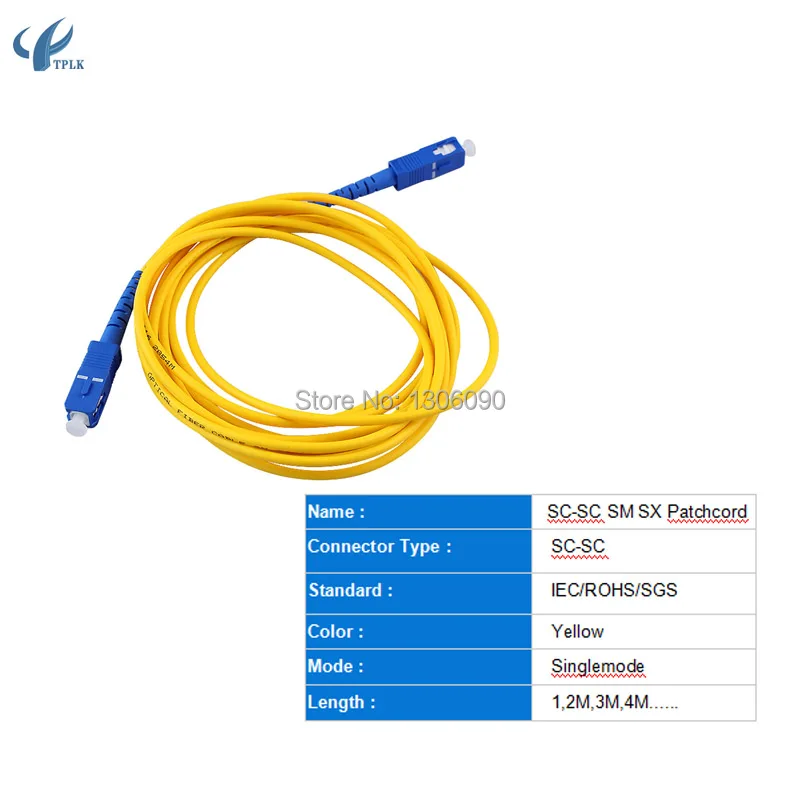 SC-SC SX SM 3M patchcord 5