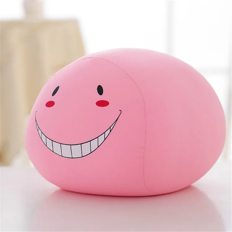 Assassination Classroom - Koro Sensei Themed Cute Round Pillow Cushions (4 Designs)