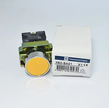 

5Pcs XB2BA51C 1NO Push button switch Telemecanique Schneider Electric