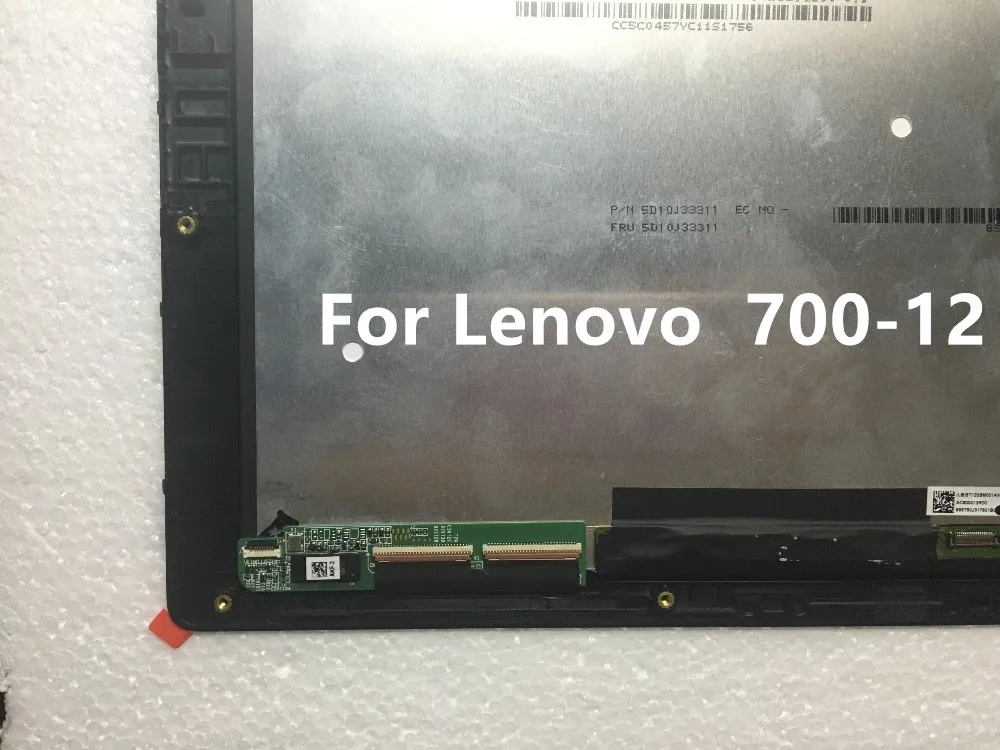 For-Lenovo-Miix-700-12ISK-80QL-LED-LCD-for-12-Touch-Screen-Assembly-80QL0001US-with-frame
