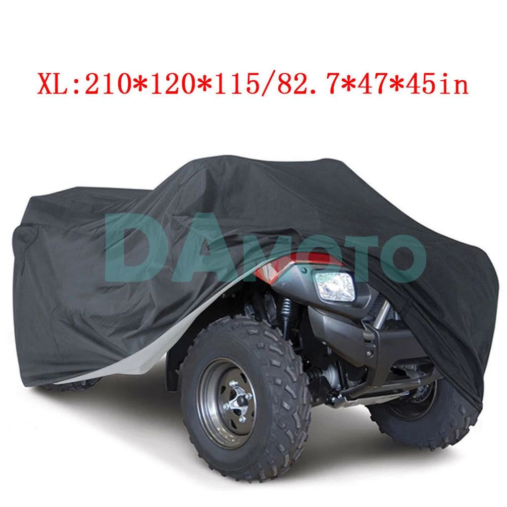 ATV Cover Anti UV Quad Bike 190T Waterproof Dustproof For Polaris Honda