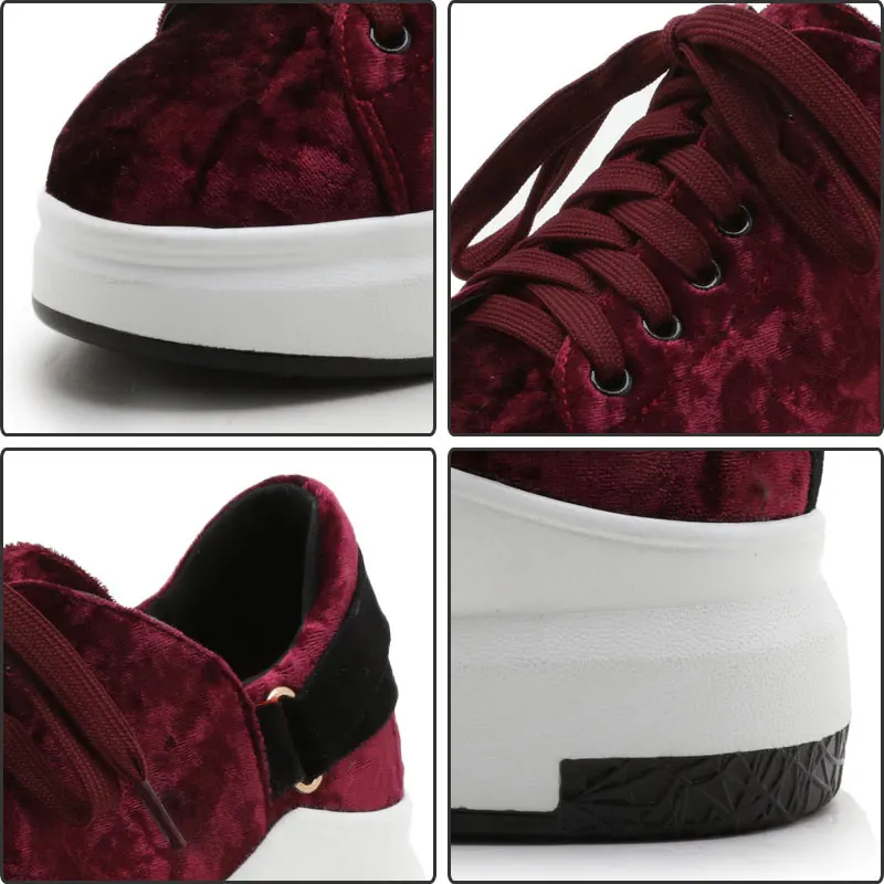 Sécurité Plat Lacets À Couleur Troupeau blue Taille Grande red Air De Black Plein forme Femmes green Plate Solide Chaussures Filles Daitifen Doux Mujer 4 Appartements En Zapatillas Xq7YUTwS
